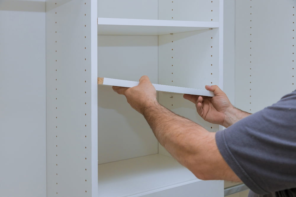 Adjustable Shelves Kitchen Pantry