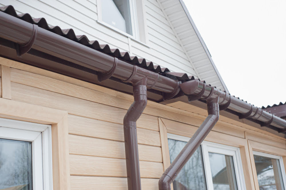 Clean Gutters and Downspouts