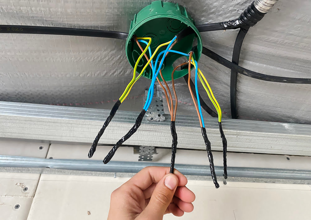 Installing Ceiling Junction Box