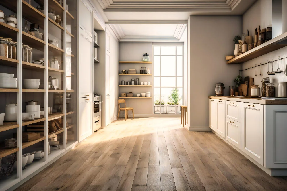 Kitchen Pantry Layout Shelves