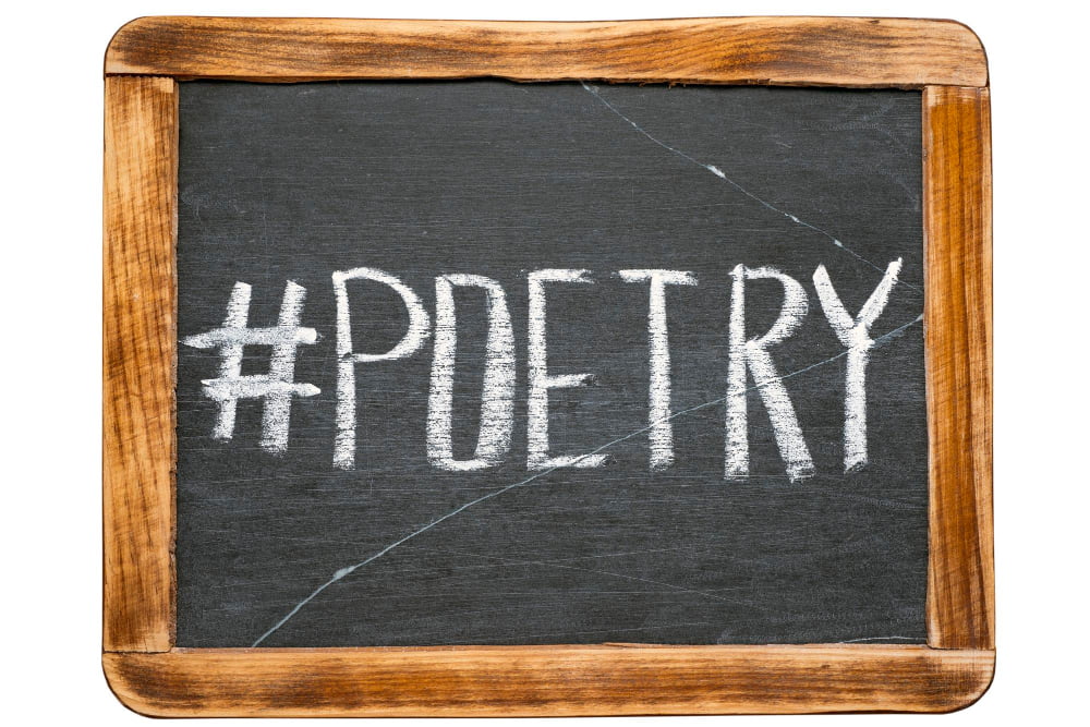 National Poetry Month Chalk