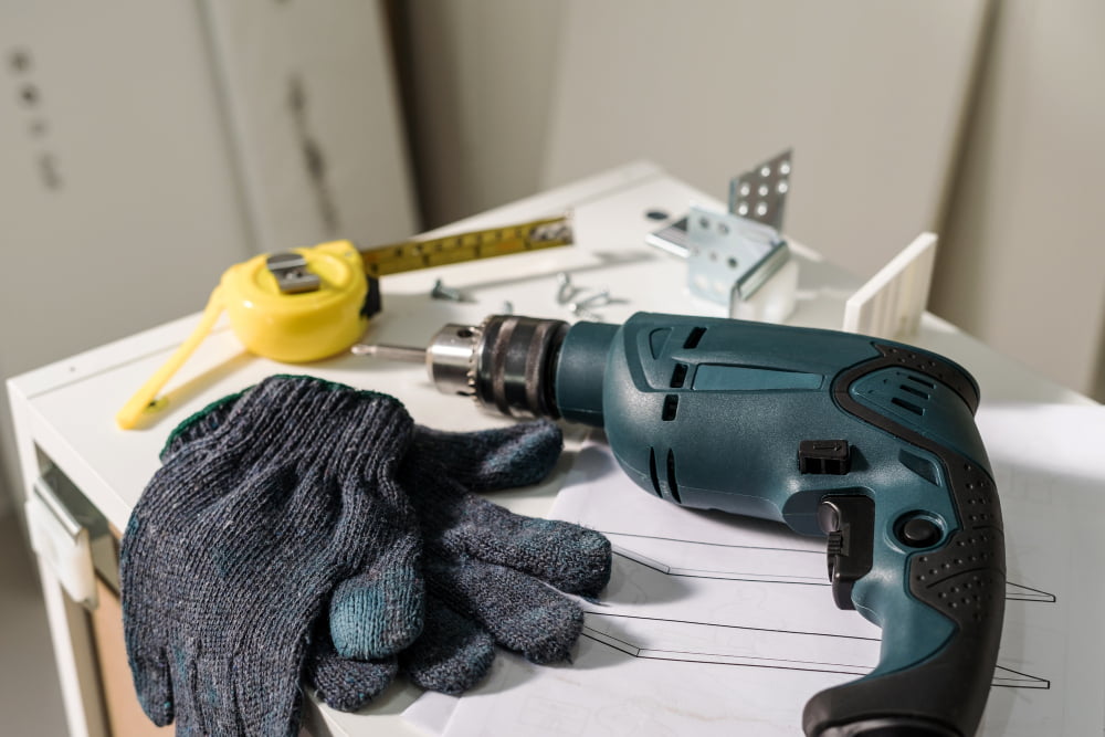 Tools Installing Shelves