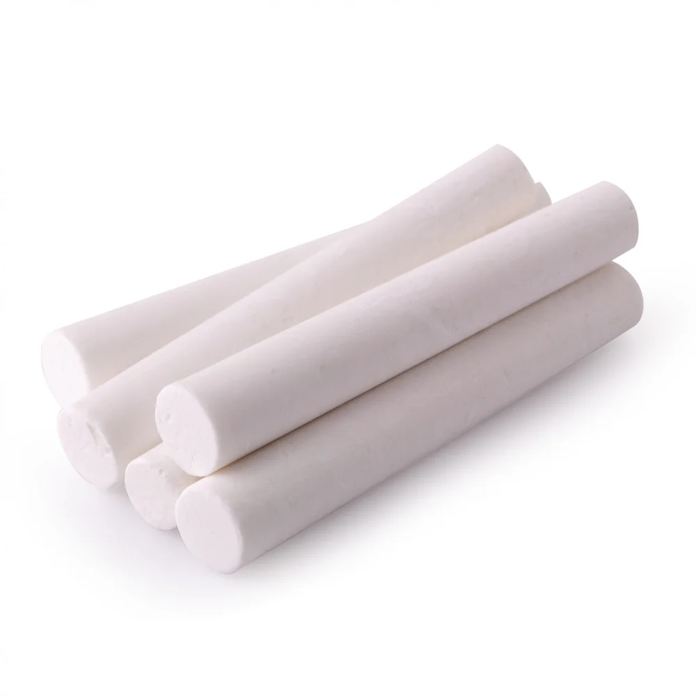 Traditional white school chalk 