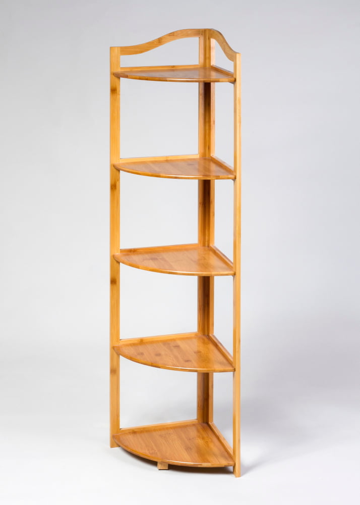 Wooden Corner Shelves Kicthen Pantry