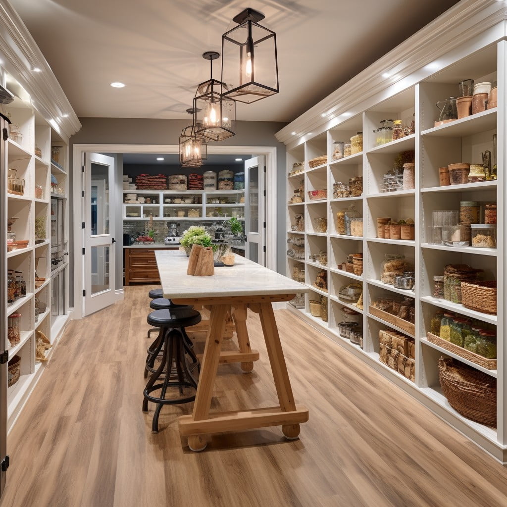 additional cost factors for walk in pantry