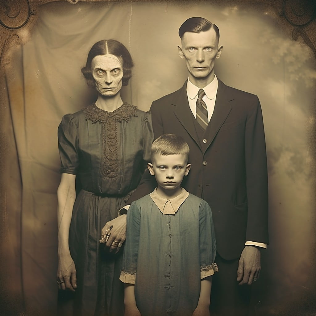 creepy family photo replacements