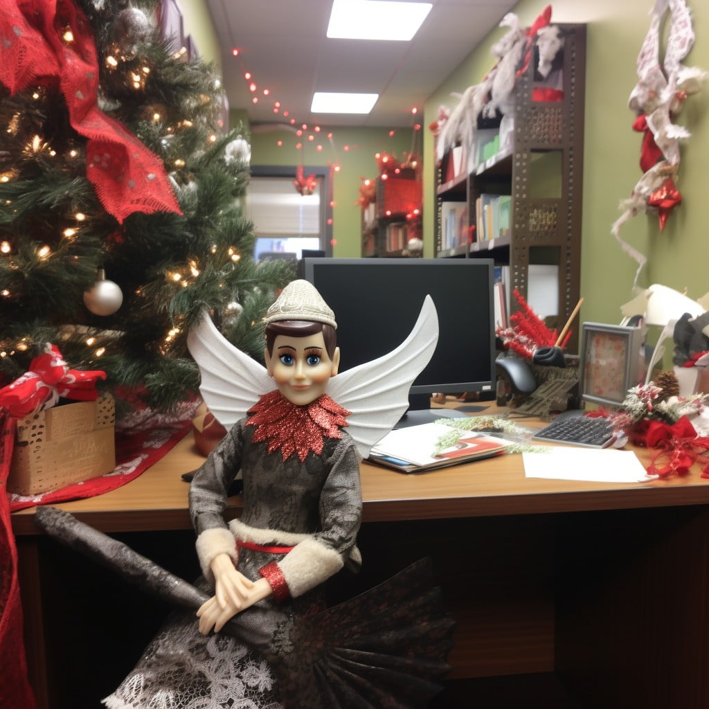 elf on the shelf office hunt