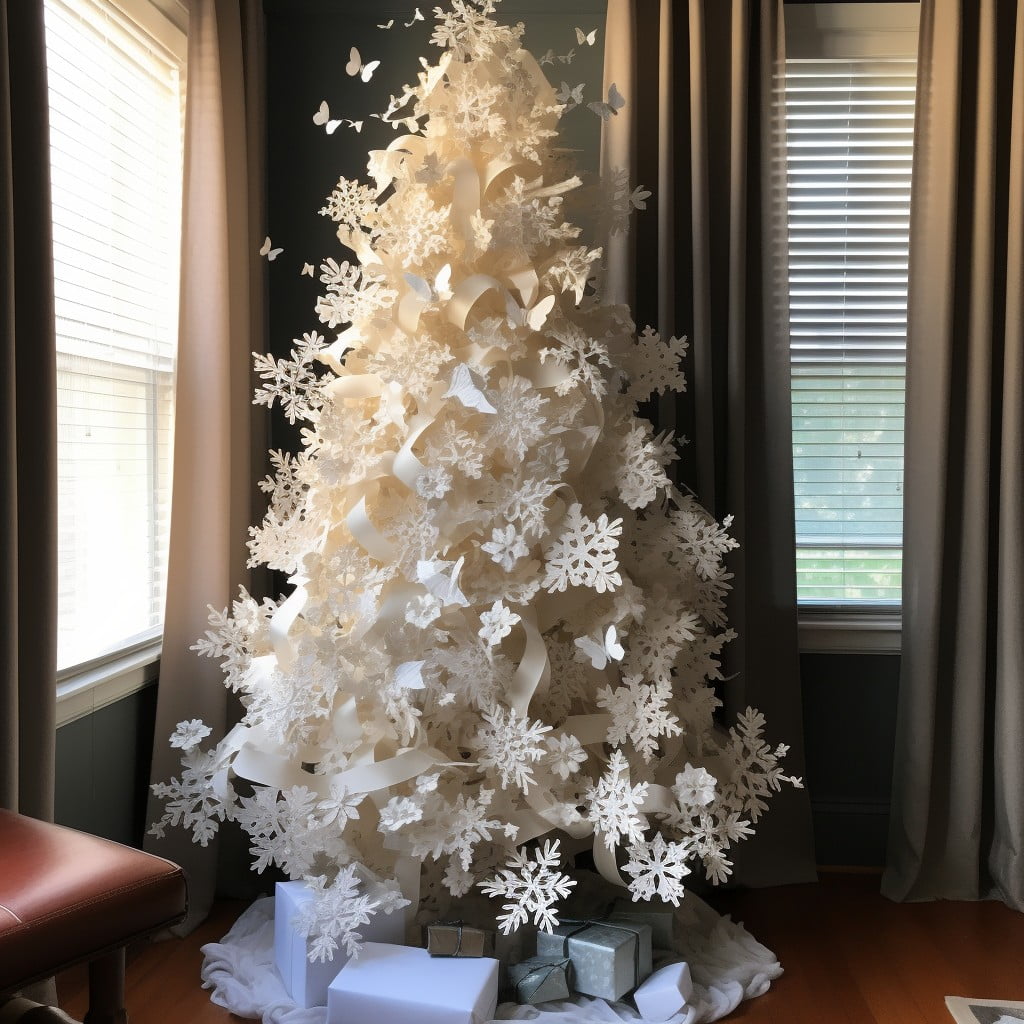 handmade paper snowflakes