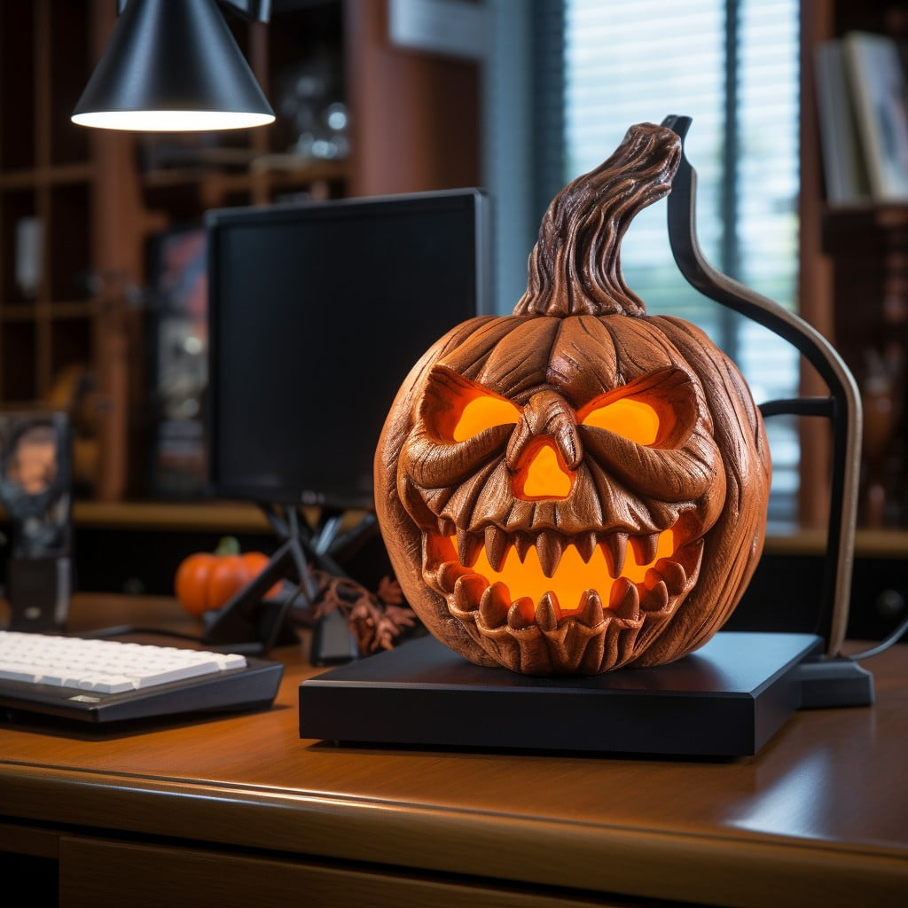 jack o lantern desk lamps