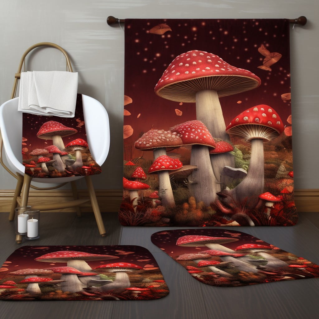 mushroom bath mat amp towels