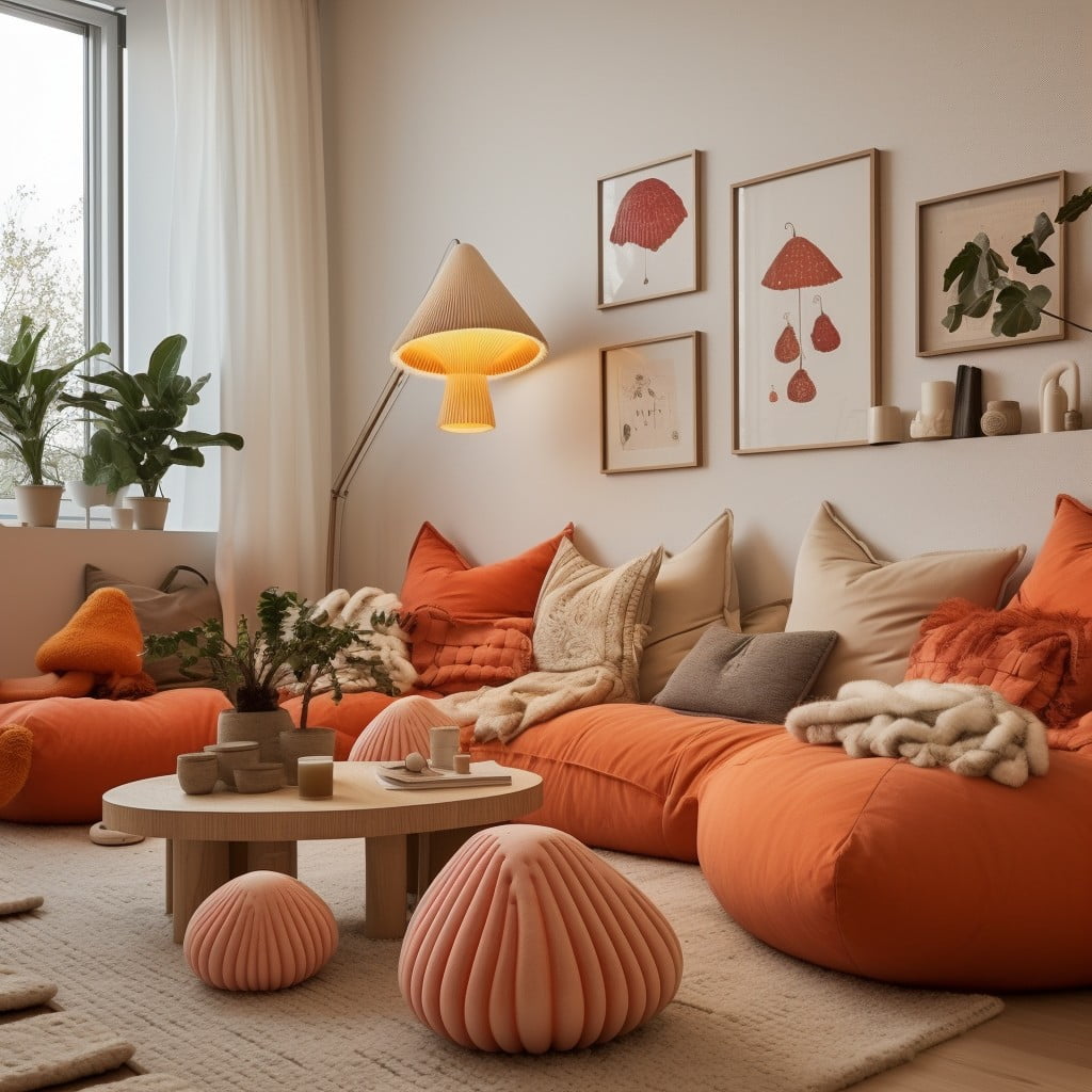 mushroom shaped pillows