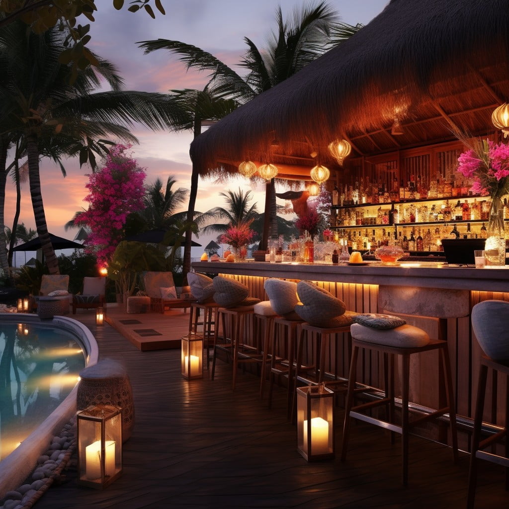 poolside bar