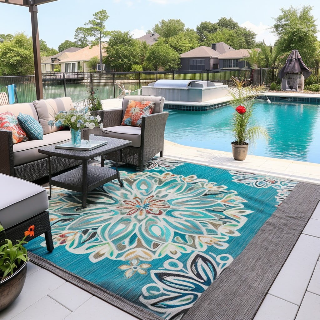 water resistant outdoor rugs