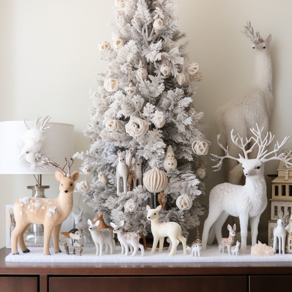 woodland animal ornaments