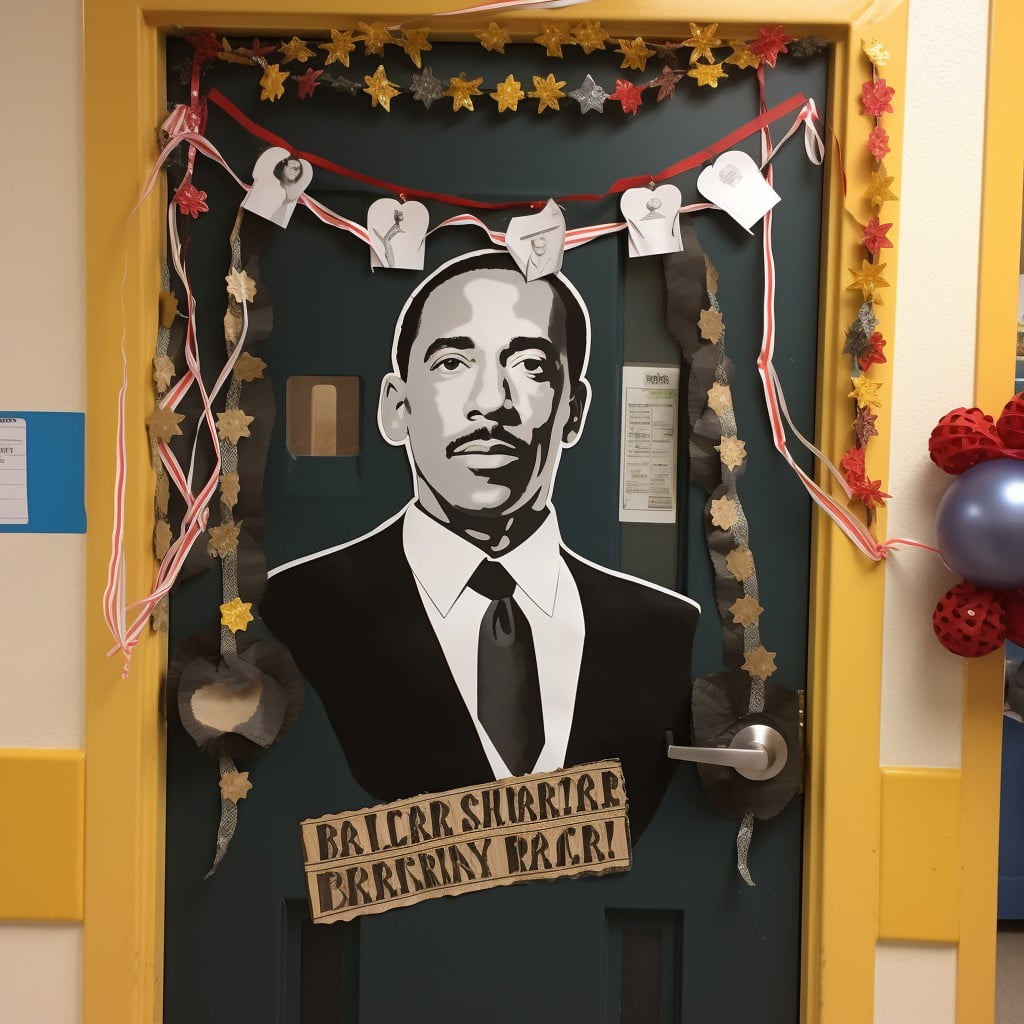 a door dedicated to barack obama