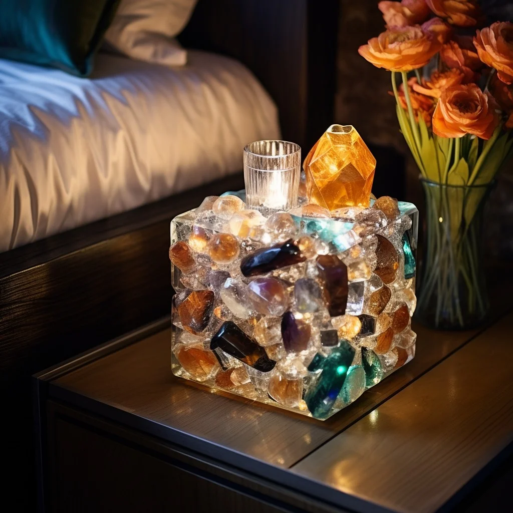 aesthetic crystal stone
