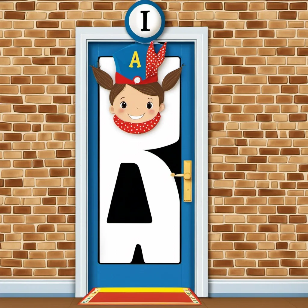 alphabet themed doors
