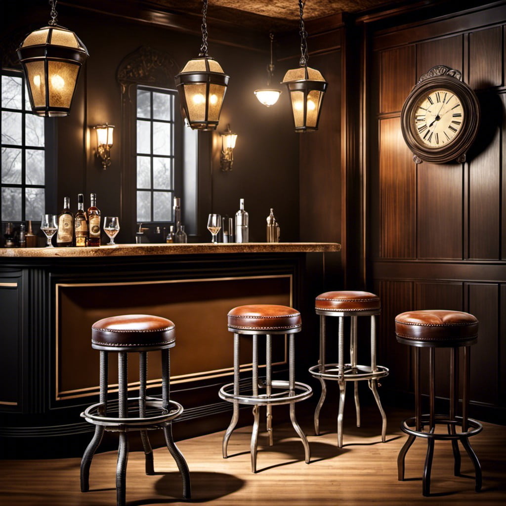 antique bar stools