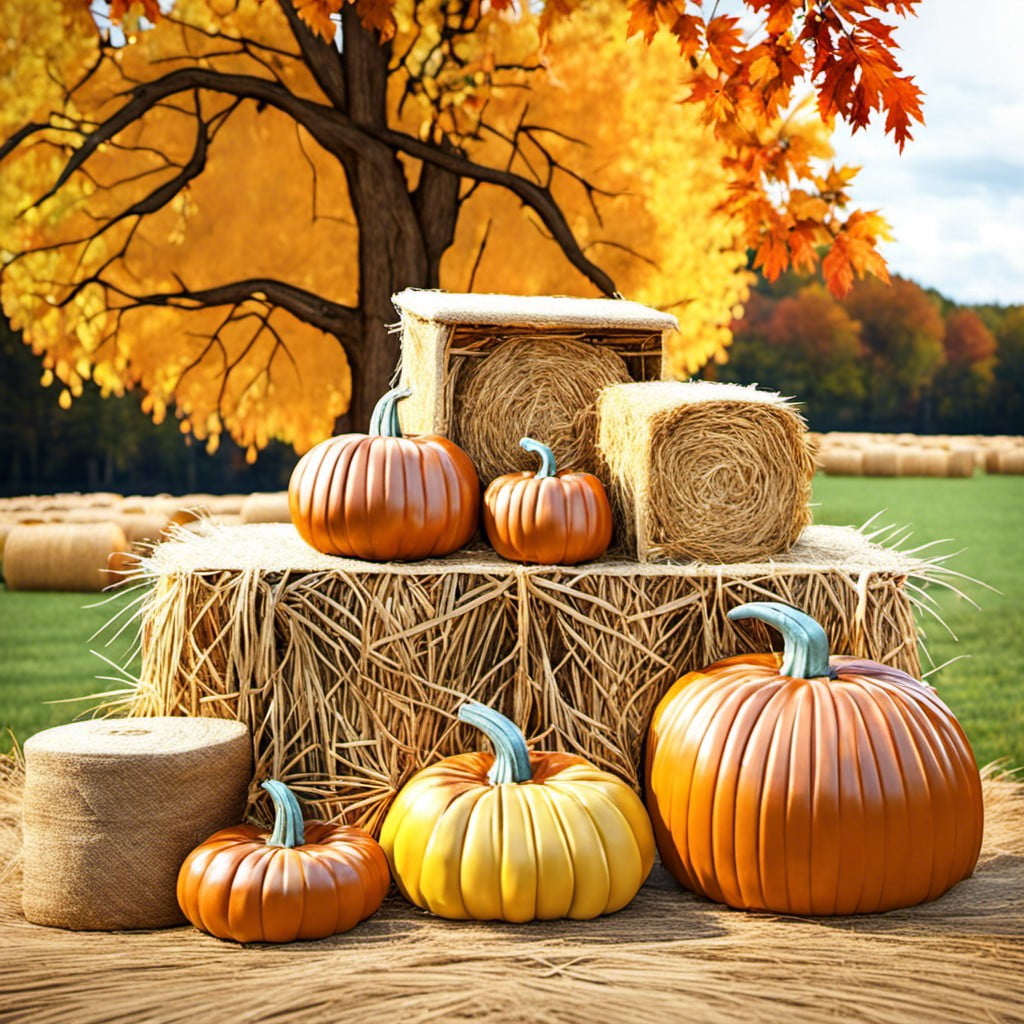 autumn harvest display