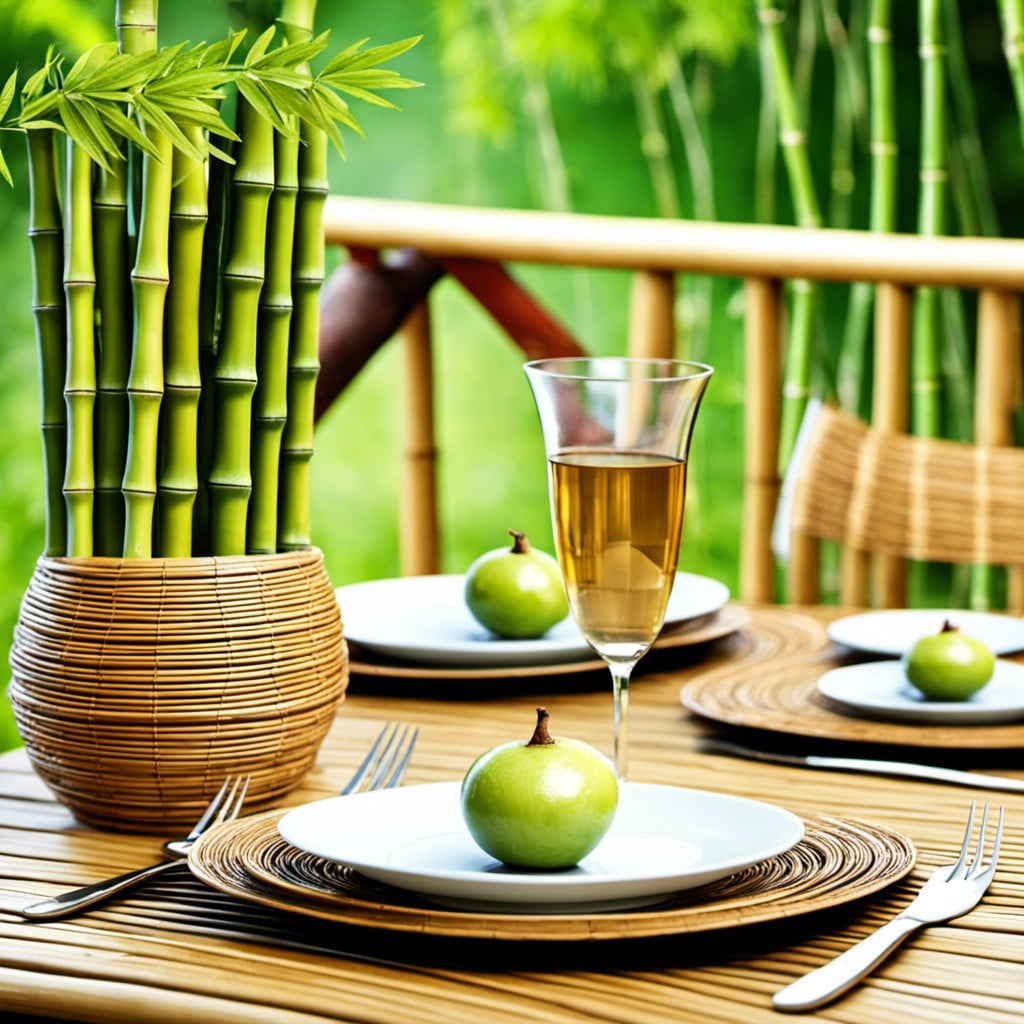 bamboo place mats