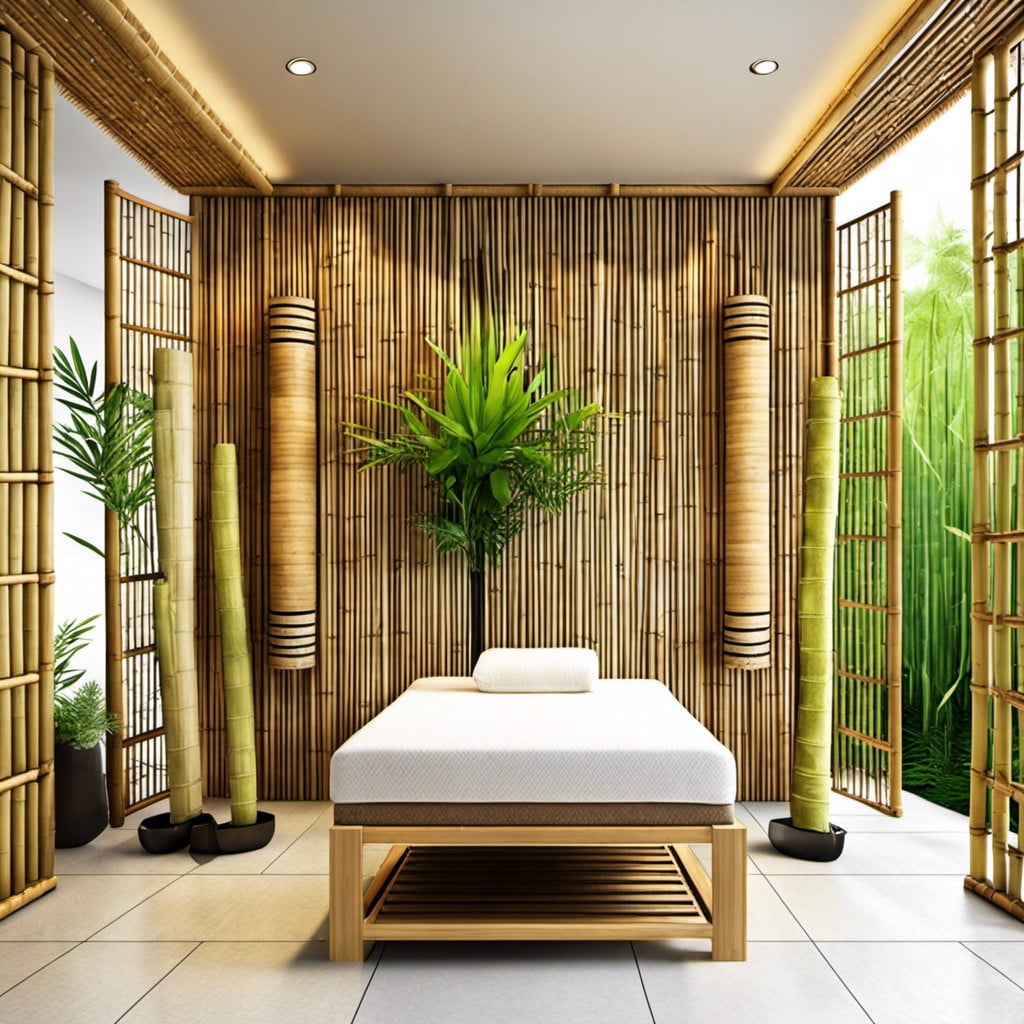 bamboo wall dividers