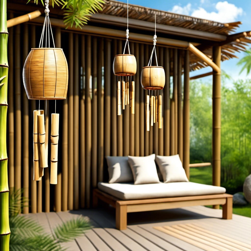 bamboo wind chimes