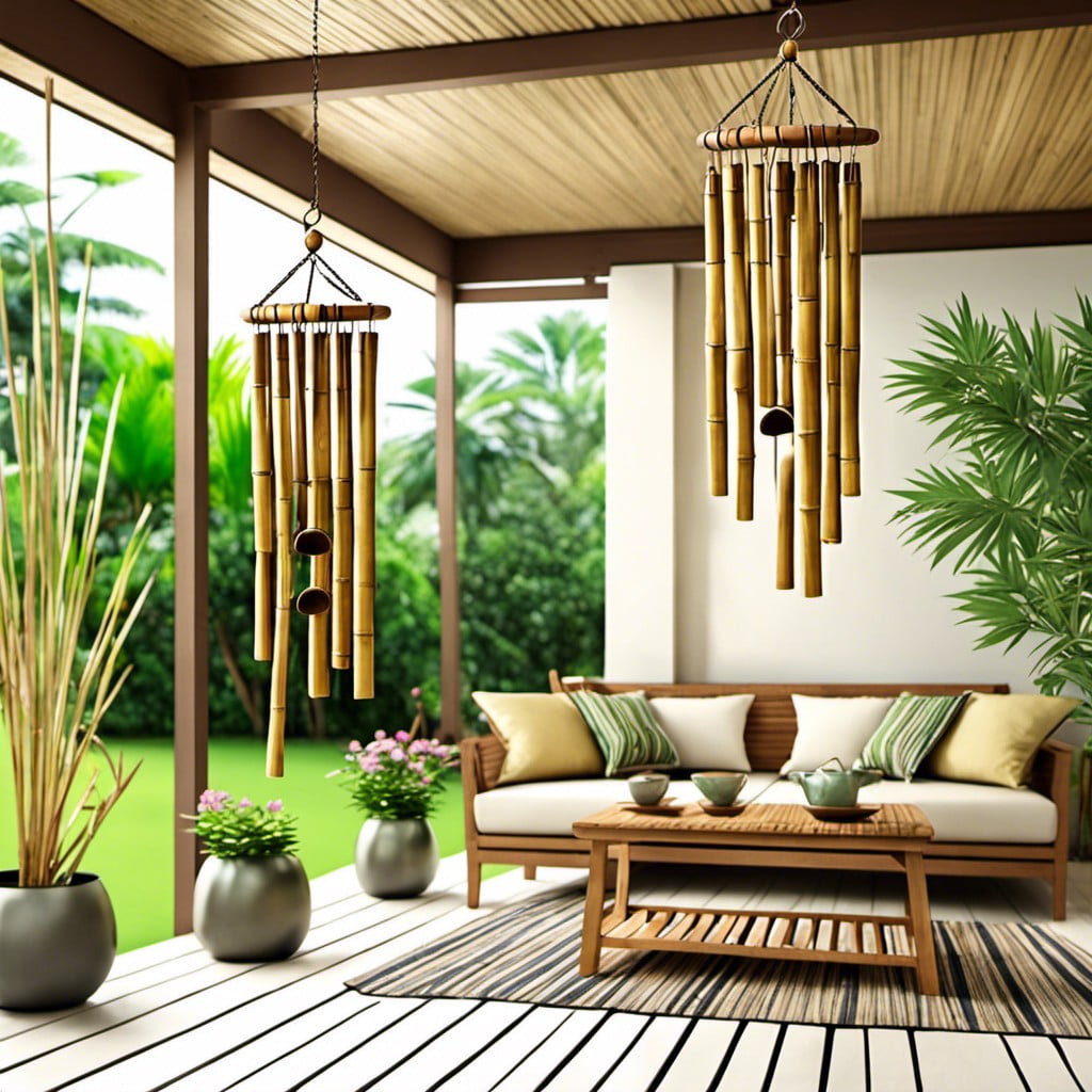 bamboo wind chimes