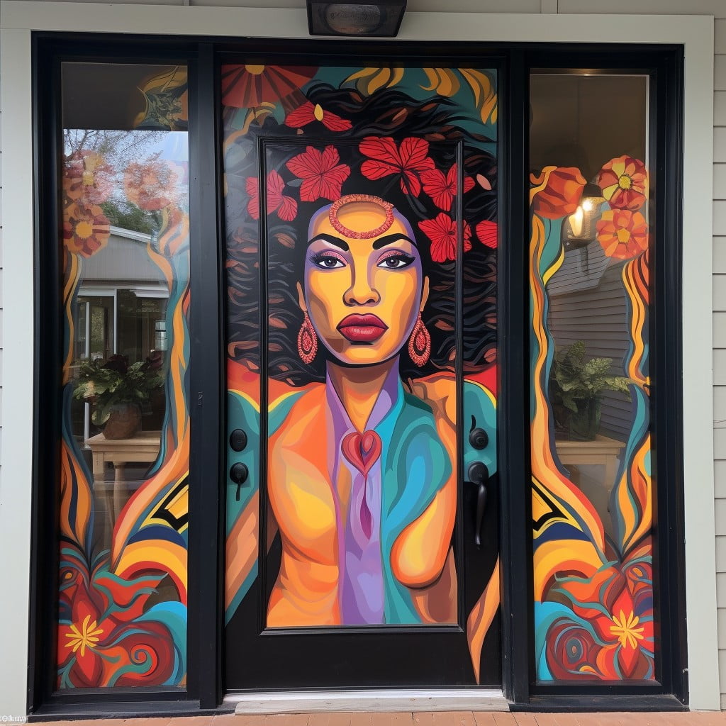 black women in history door design