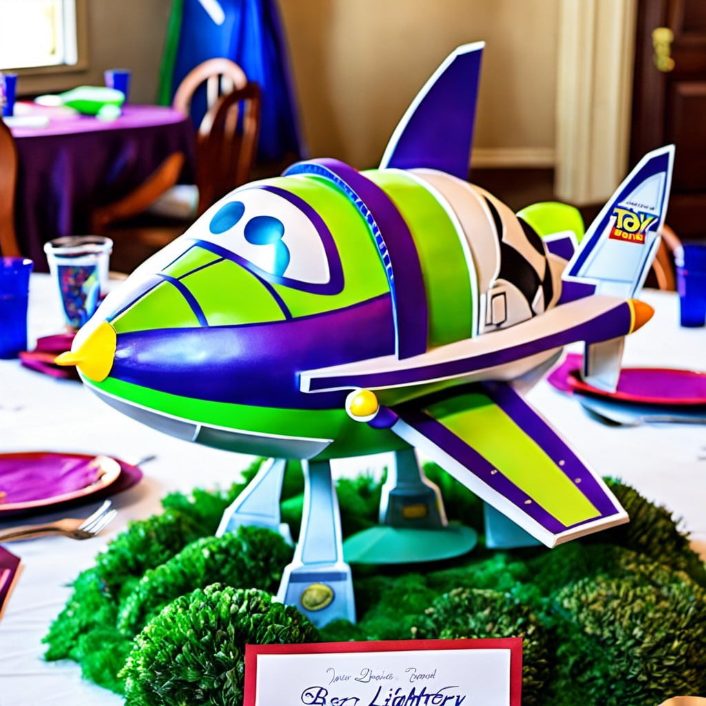 buzz lightyear spaceship centerpieces