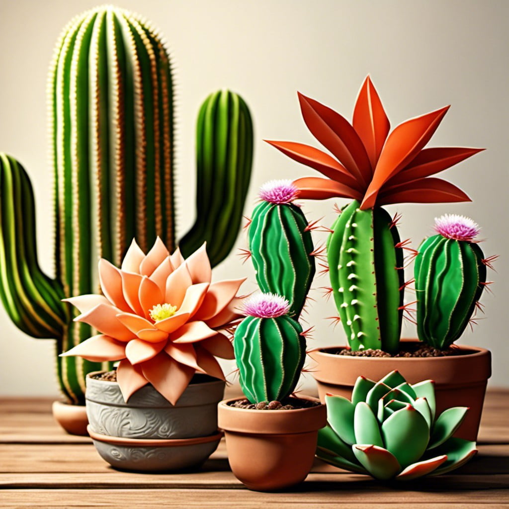 cactus and succulent decorations