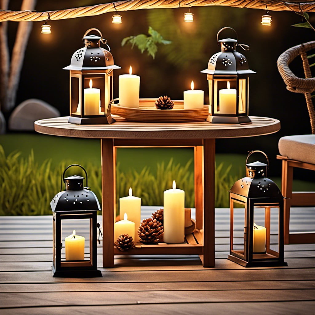 candle lanterns