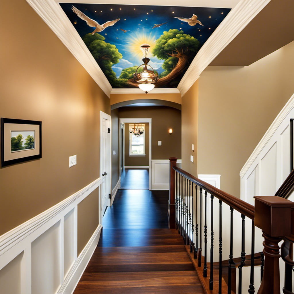 ceiling mural