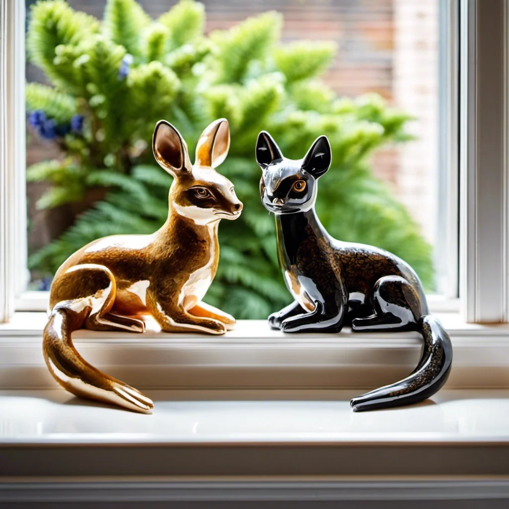 ceramic animal figurines