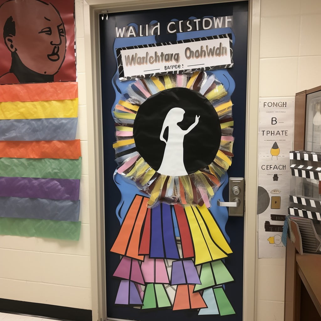 civil rights movements themed door