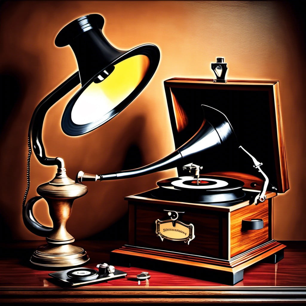 classic gramophone music player