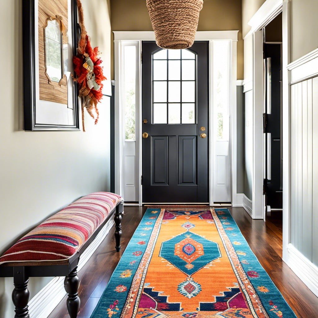 colorful runner rugs