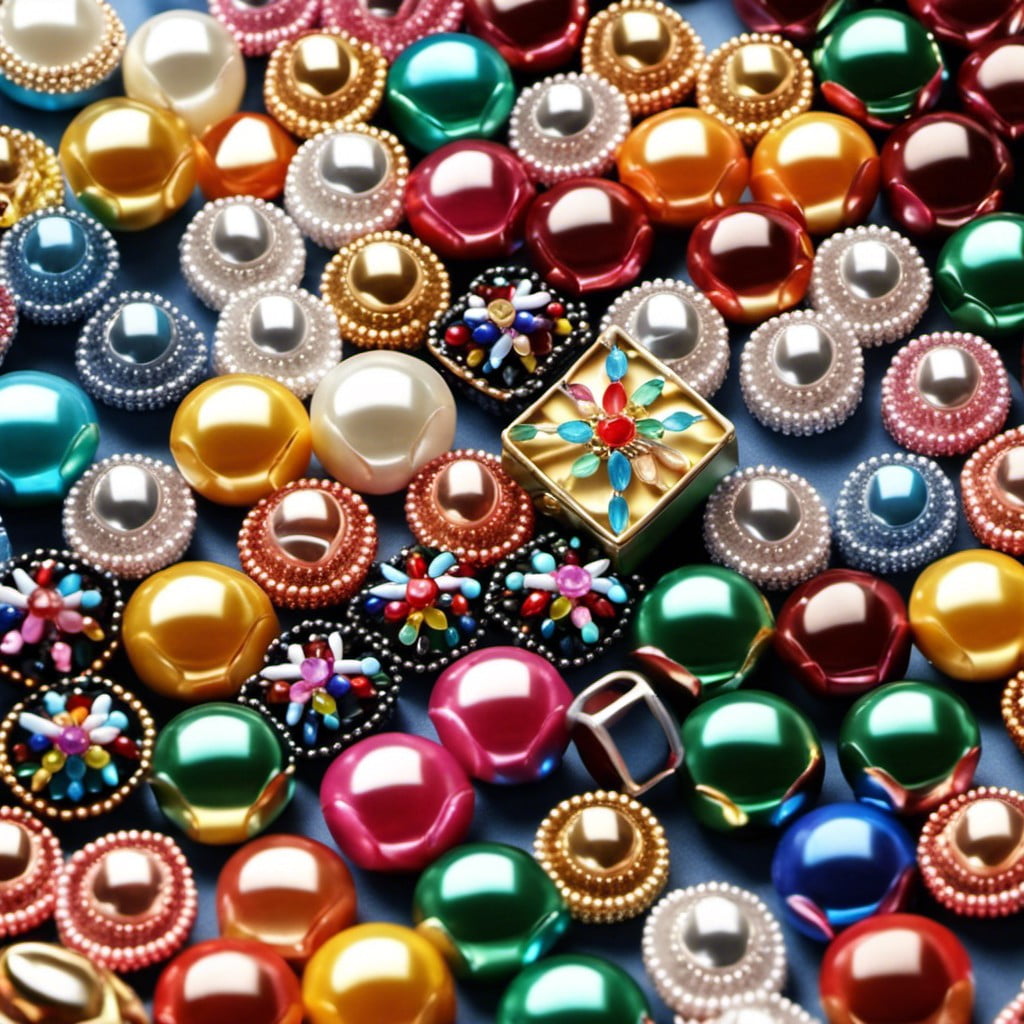 cover in multicolor beads