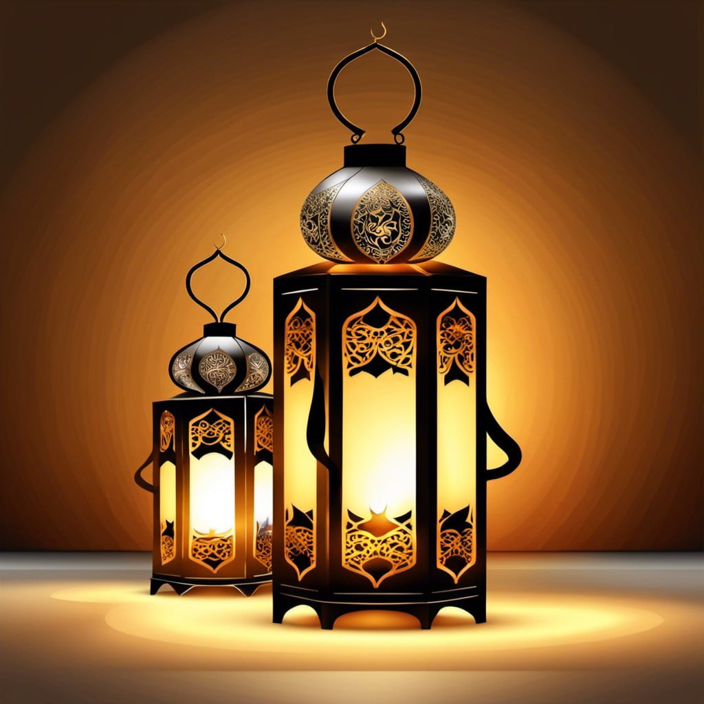 decorative ramadan lanterns