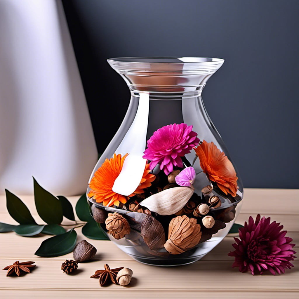 display potpourri for aesthetic and fragrance