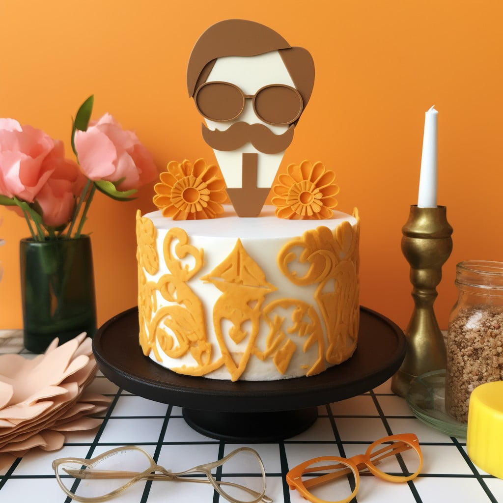 diy dad themed cake topper