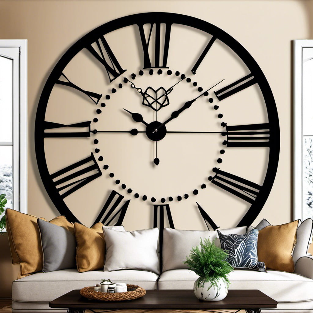 diy family photo clock