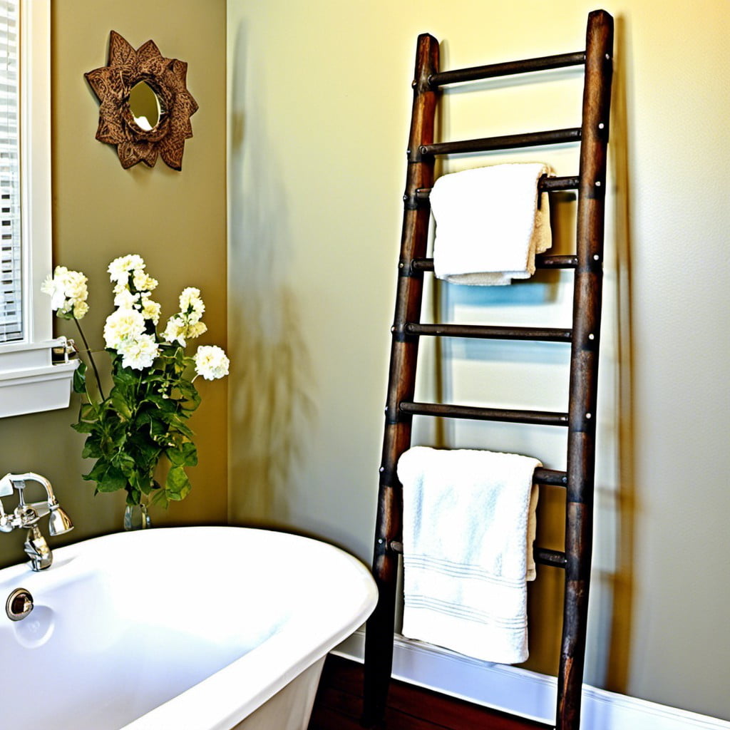 diy with repurposed ladders