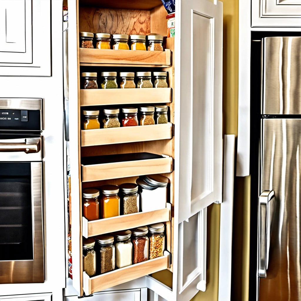 drawer conversion spice rack