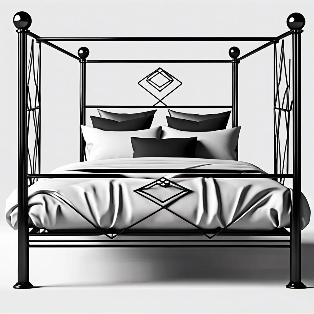 experiment with geometric shaped decor