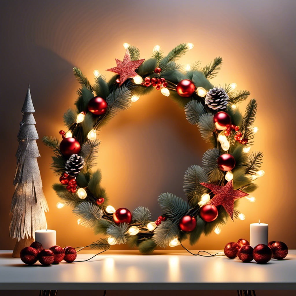 fairy light wreaths