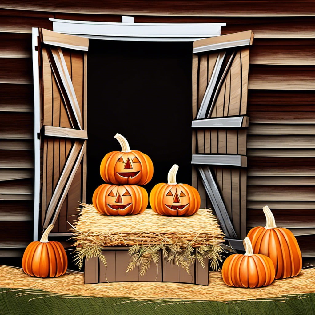 fall pumpkin arrangements
