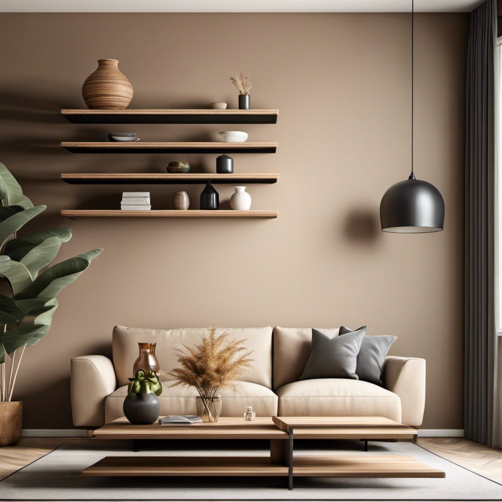 floating shelves