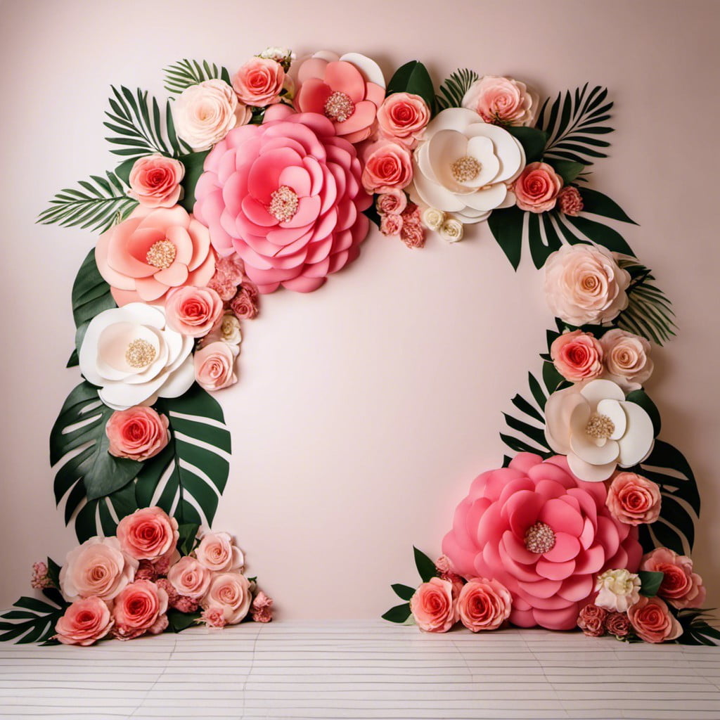 floral wall backdrops