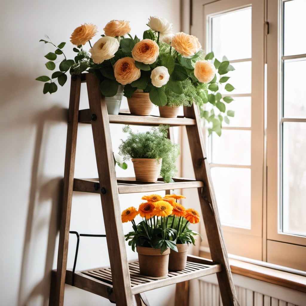 flower stand ladder