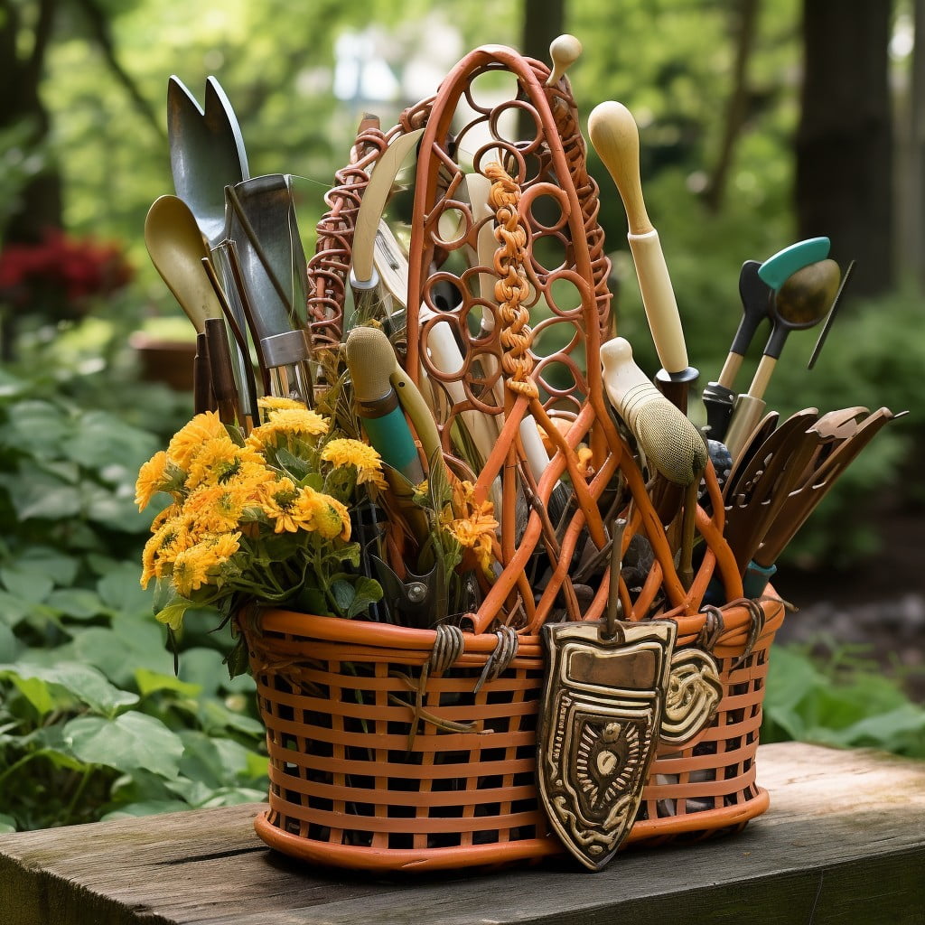 garden tools basket